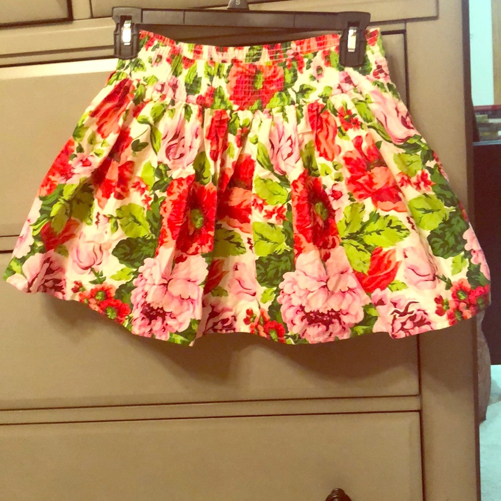 Hollister Flower Skirt